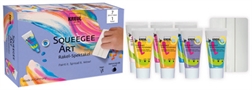 KREUL Peinture pour enfants Kids Art, kit Squeegee Art